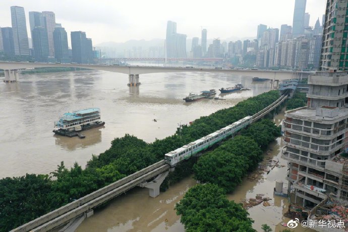 重慶洪崖洞等多處景點被淹，已啟動史上首次防汛I級應急響應(圖3)